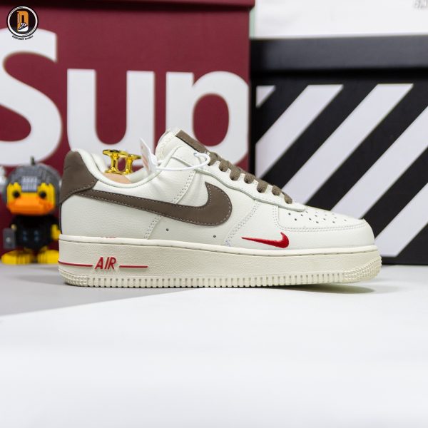 Giày Nike Air Force 1 Low White Brown