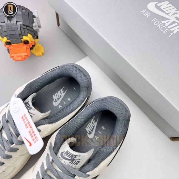 Giày Nike Air Force 1 Low White Grey Siêu Cấp - Hình ảnh 6