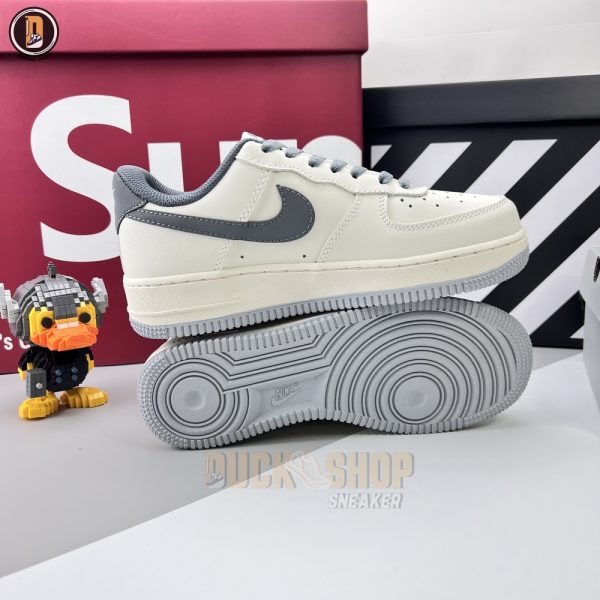 Giày Nike Air Force 1 Low White Grey Siêu Cấp - Hình ảnh 3