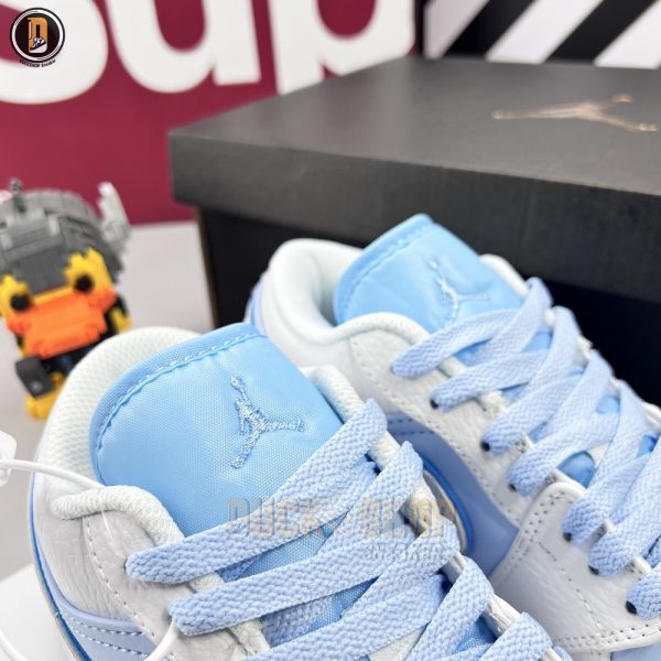 Giày Nike Air Jordan 1 Low SE Reverse Ice Blue Siêu Cấp - Hình ảnh 5