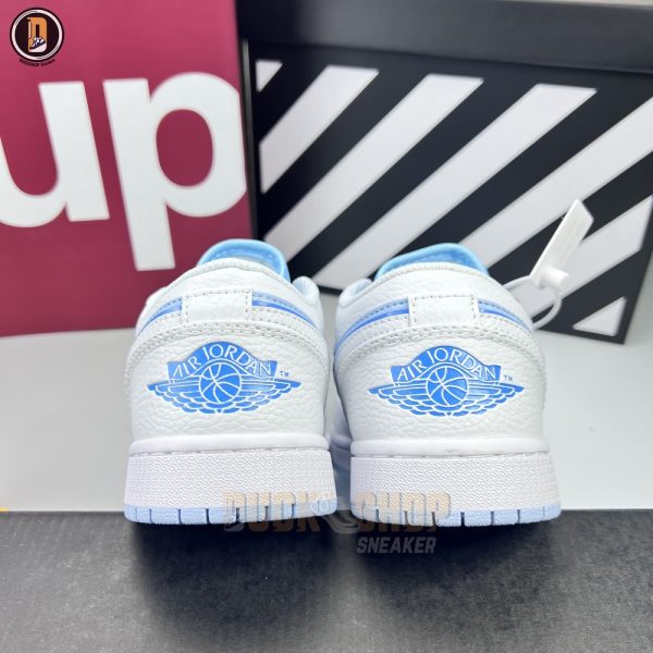 Giày Nike Air Jordan 1 Low SE Reverse Ice Blue Siêu Cấp - Hình ảnh 7