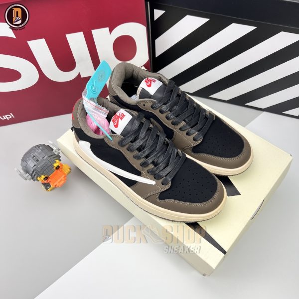 Giày Nike Air Jordan 1 Retro Low OG SP Travis Scott Siêu Cấp - Hình ảnh 2