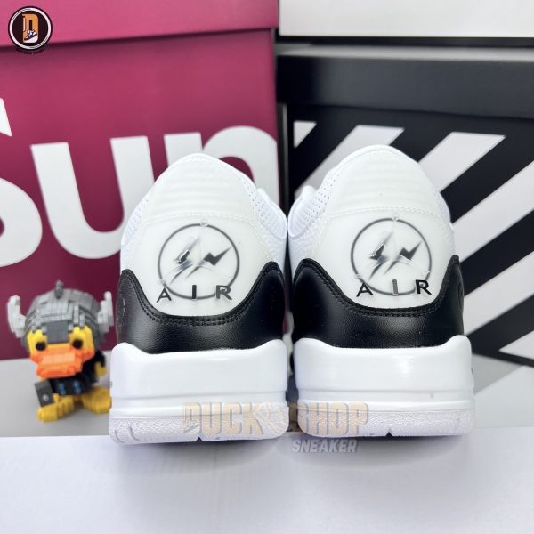 Giày Nike Air Jordan 3 x Fragment 'White' Like Auth - Hình ảnh 7