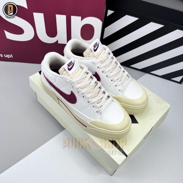 Giày Nike Court Legacy Lift Coconut Milk Siêu Cấp - Hình ảnh 2