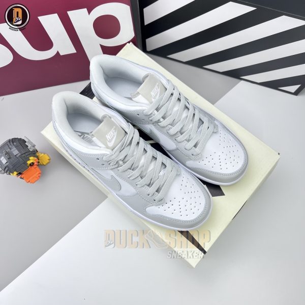 Giày Nike Dunk Low Grey Fog Siêu Cấp - Hình ảnh 2