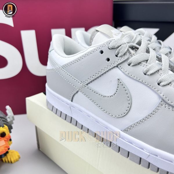 Giày Nike Dunk Low Grey Fog Siêu Cấp - Hình ảnh 4