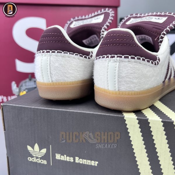 Giày Adidas Originals x Wales Bonner Samba Pony Cream White - Hình ảnh 6