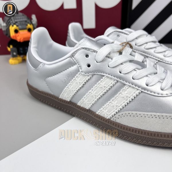 Giày Adidas Samba Grey Silver - Hình ảnh 3