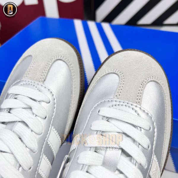 Giày Adidas Samba Grey Silver - Hình ảnh 4