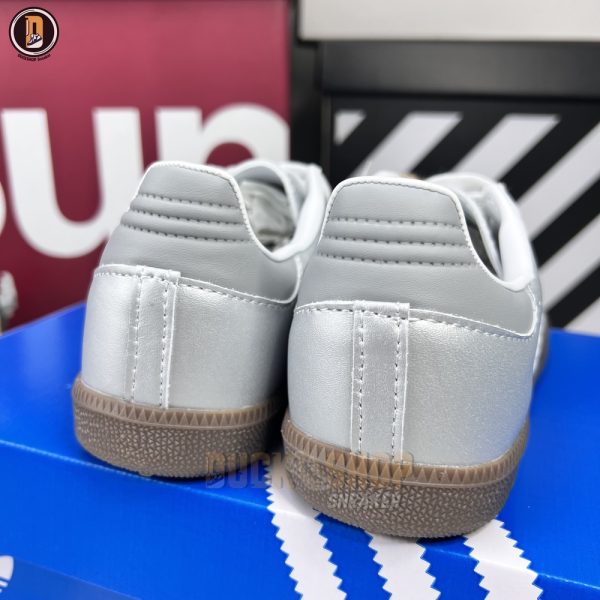 Giày Adidas Samba Grey Silver - Hình ảnh 6