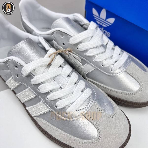 Giày Adidas Samba Grey Silver - Hình ảnh 5