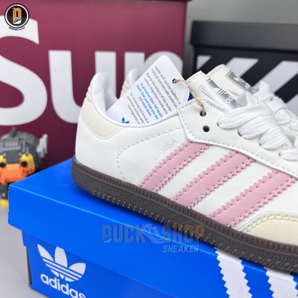 Giày Adidas Samba OG Cloud White Wonder Quartz - Hình ảnh 2