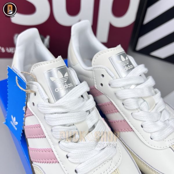 Giày Adidas Samba OG Cloud White Wonder Quartz - Hình ảnh 4