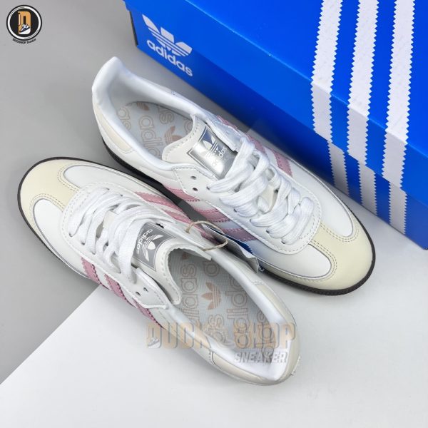 Giày Adidas Samba OG Cloud White Wonder Quartz - Hình ảnh 6