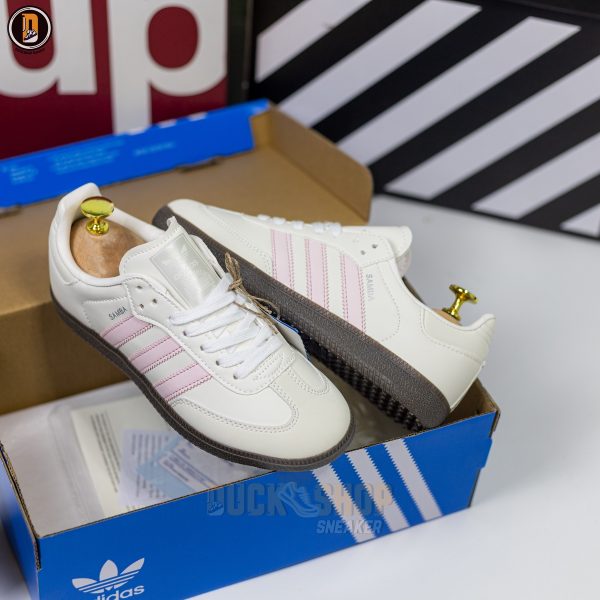 Giày Adidas Samba OG Cloud White Wonder Quartz - Hình ảnh 3