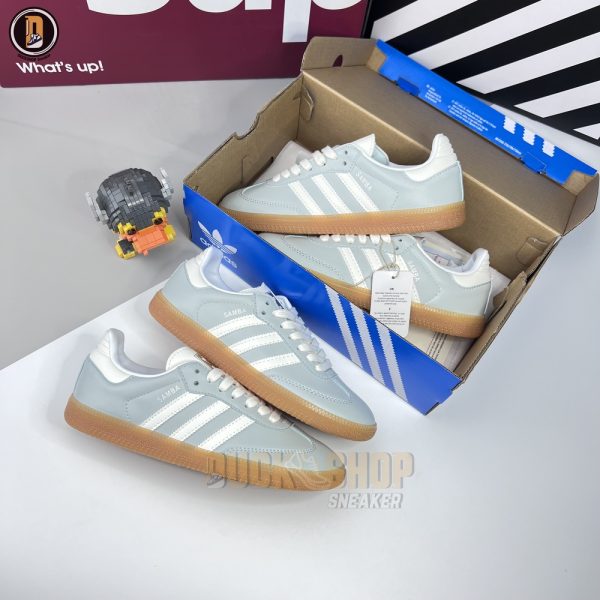 Giày Adidas Samba OG Silver Green - Hình ảnh 9