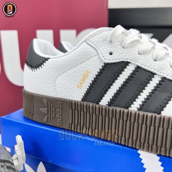 Giày Adidas Sambarose Cloud White Trắng Đế Cao - Hình ảnh 3