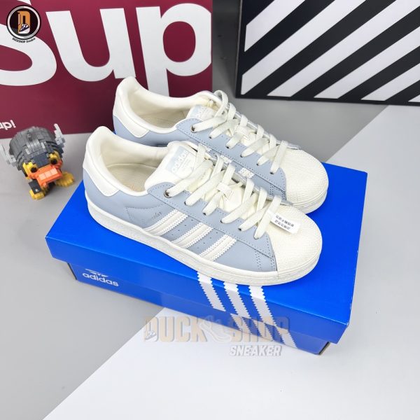 Giày Adidas Superstar Ambient Sky Blue White - Hình ảnh 2