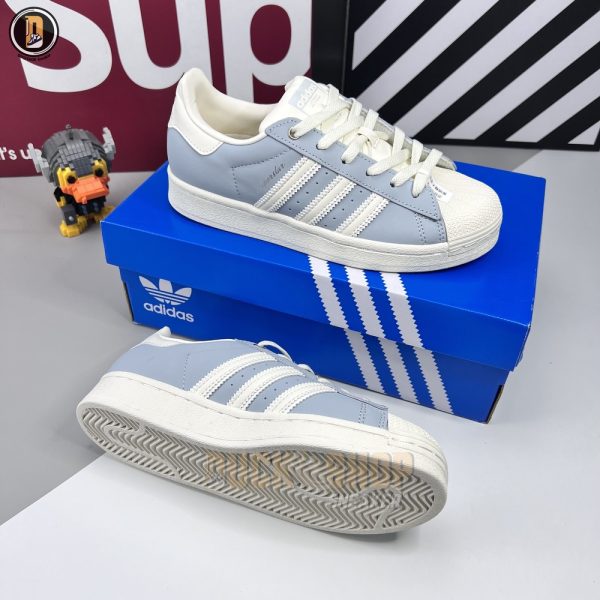 Giày Adidas Superstar Ambient Sky Blue White - Hình ảnh 8