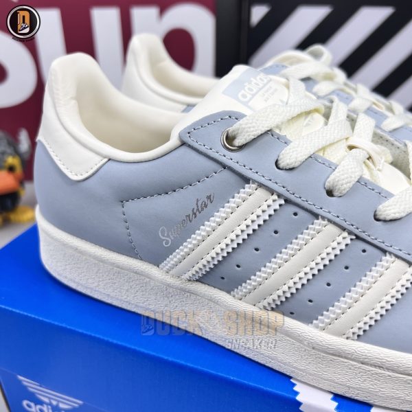 Giày Adidas Superstar Ambient Sky Blue White - Hình ảnh 3