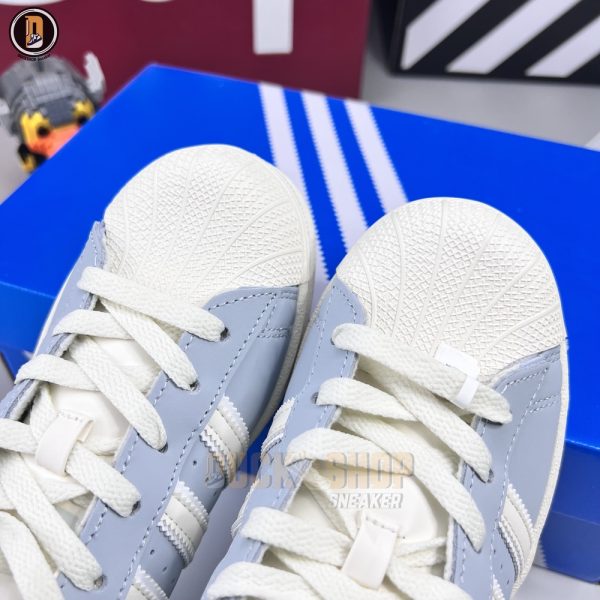 Giày Adidas Superstar Ambient Sky Blue White - Hình ảnh 5