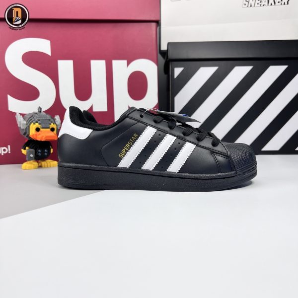 Giày Adidas Superstar Core Black White