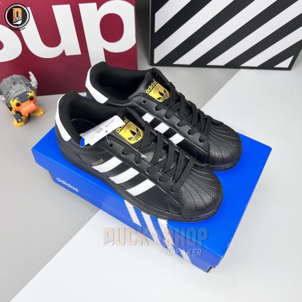 Giày Adidas Superstar Core Black White - Hình ảnh 2