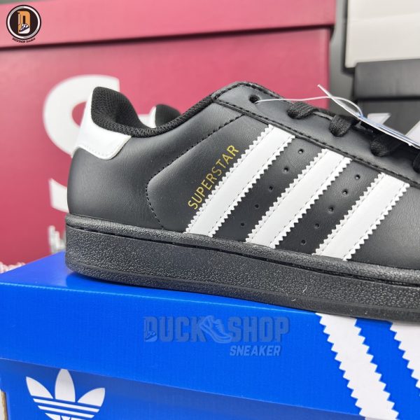Giày Adidas Superstar Core Black White - Hình ảnh 3