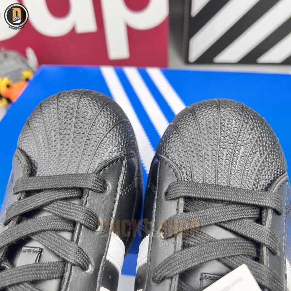 Giày Adidas Superstar Core Black White - Hình ảnh 4