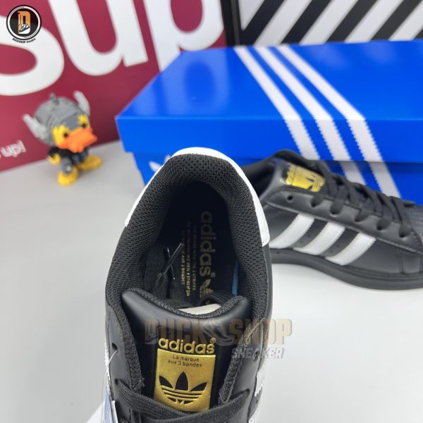 Giày Adidas Superstar Core Black White - Hình ảnh 7