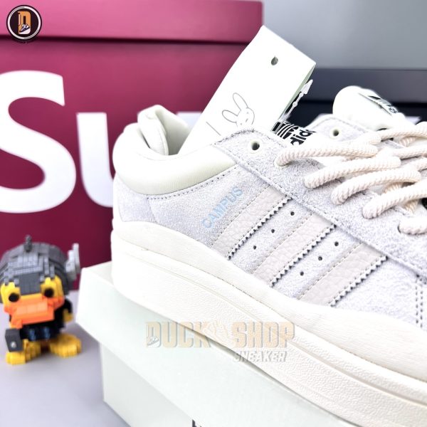 Giày Adidas x Bad Bunny Campus Light Cloud White Siêu Cấp - Hình ảnh 4