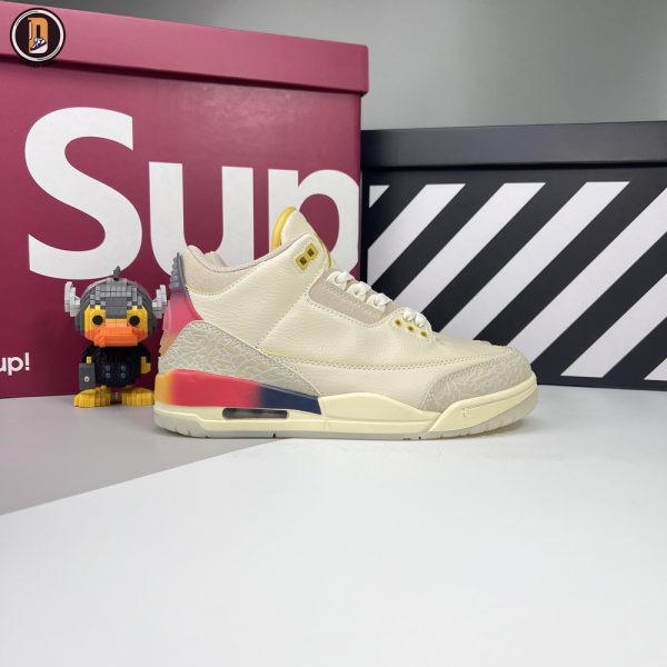 Giày J.Balvin x Nike Air Jordan 3 Retro Medellín Sunset Siêu Cấp