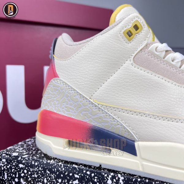 Giày J.Balvin x Nike Air Jordan 3 Retro Medellín Sunset Siêu Cấp - Hình ảnh 4