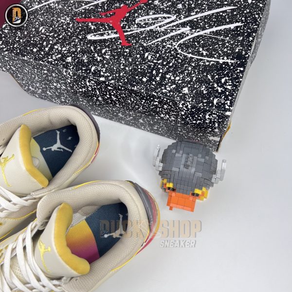 Giày J.Balvin x Nike Air Jordan 3 Retro Medellín Sunset Siêu Cấp - Hình ảnh 8