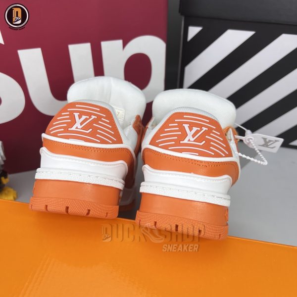 Giày Louis Vuitton LV Trainer Maxi Orange - Hình ảnh 7