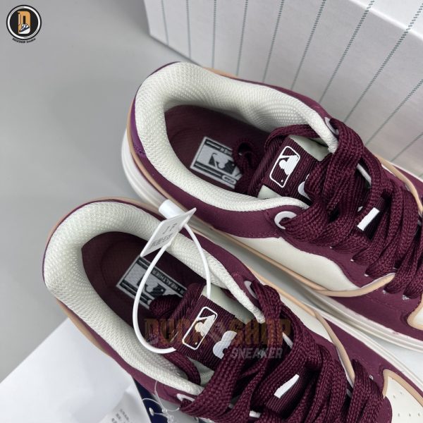 Giày MLB Chunky Liner Basic SD Boston Red Sox Wine - Hình ảnh 7