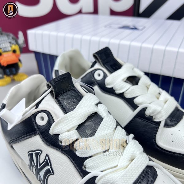 Giày MLB Chunky Liner SL Saffiano New York Yankees Black - Hình ảnh 5