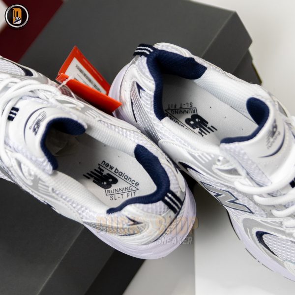 Giày New Balance 530 Trainers Running White Navy - Hình ảnh 5