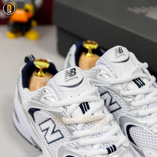 Giày New Balance 530 Trainers Running White Navy - Hình ảnh 6