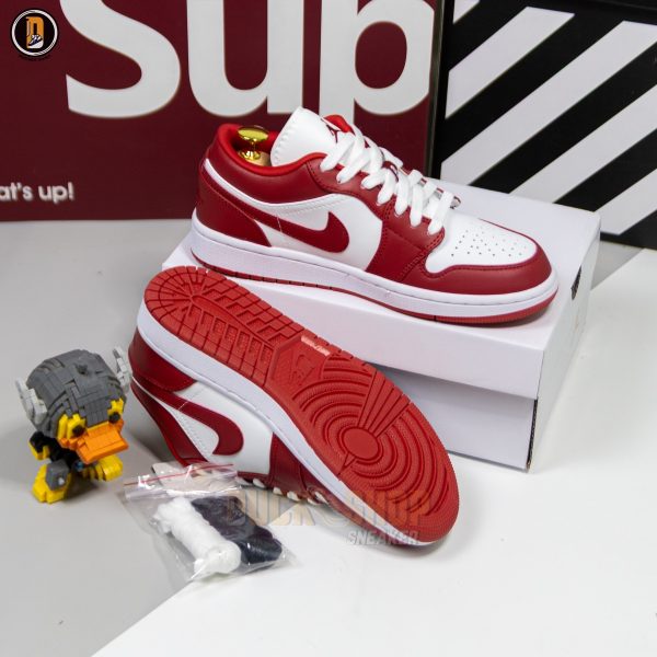 Giày Nike Air Jordan 1 Low Gym Red - Hình ảnh 9