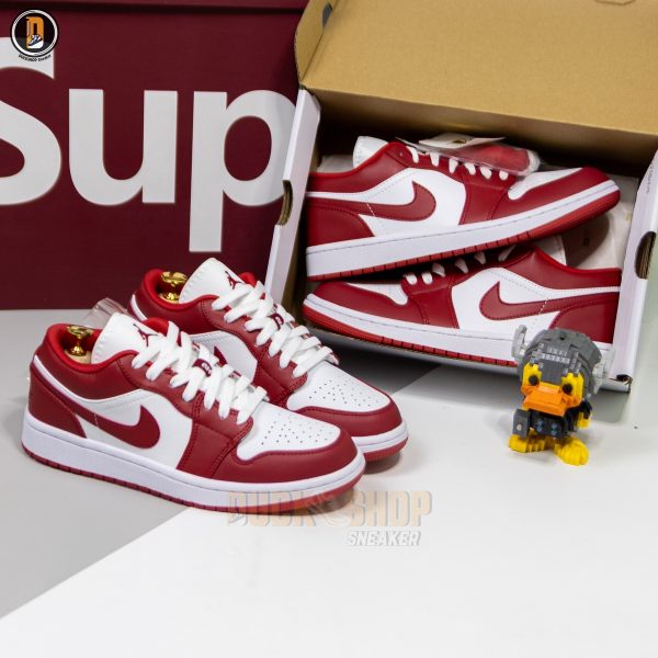 Giày Nike Air Jordan 1 Low Gym Red - Hình ảnh 11