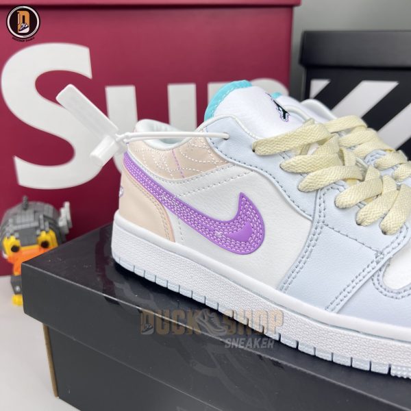 Giày Nike Air Jordan 1 Low 'Multi Color' Sashiko - Hình ảnh 3