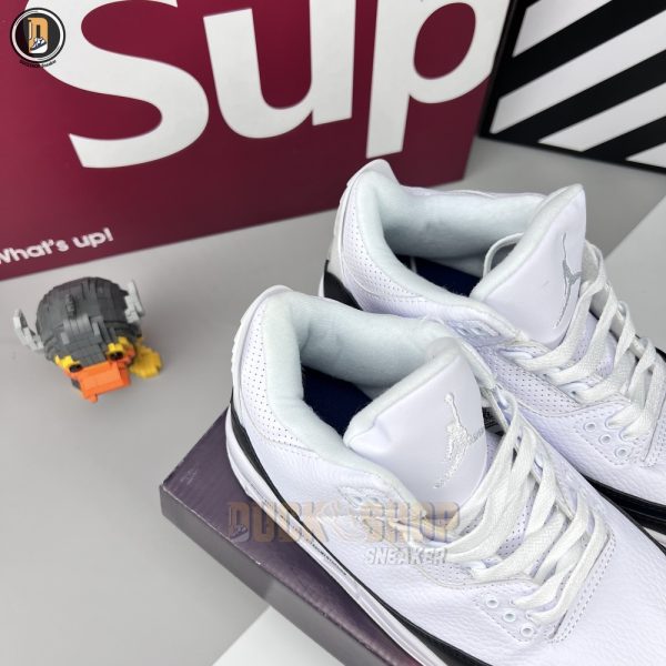 Giày Nike Air Jordan 3 x Fragment ‘White’ Siêu Cấp - Hình ảnh 6