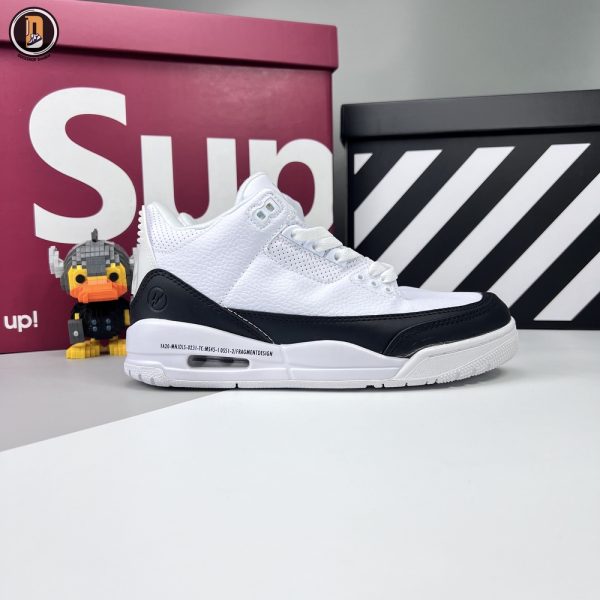 Giày Nike Air Jordan 3 x Fragment ‘White’ Siêu Cấp