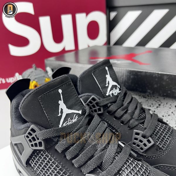 Giày Nike Air Jordan 4 Black Cat - Hình ảnh 5