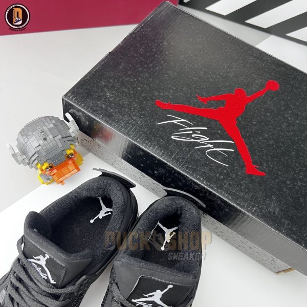 Giày Nike Air Jordan 4 Black Cat - Hình ảnh 8