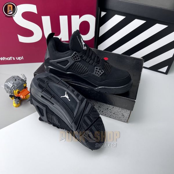 Giày Nike Air Jordan 4 Black Cat - Hình ảnh 3
