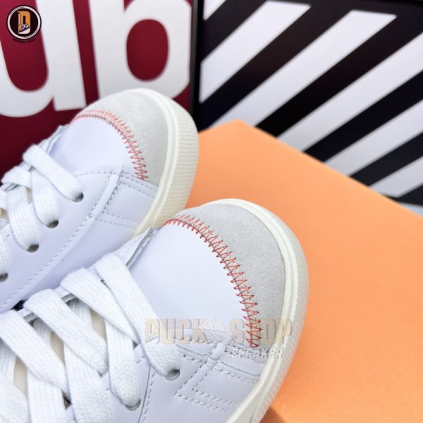 Giày Nike Blazer Mid 77 Jumbo White Black Like Auth - Hình ảnh 6