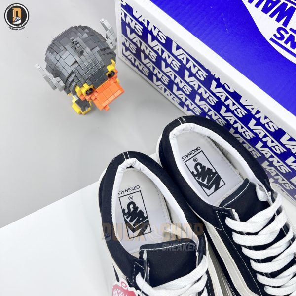 Giày Vans Vault Old Skool Black 2021 Đen Siêu Cấp - Hình ảnh 7