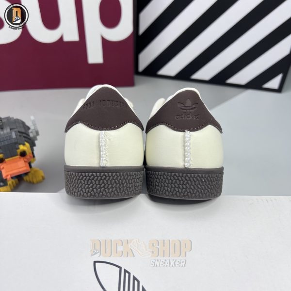 Giày Adidas Gazelle x Foot Industry Leather White Brown - Hình ảnh 6